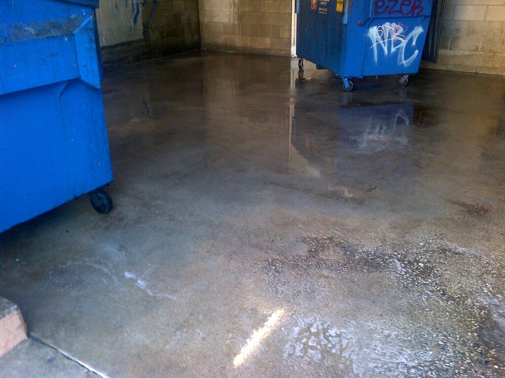 Commercial Trash Room